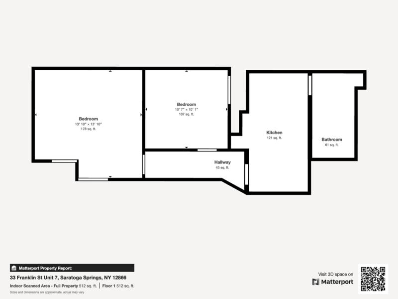 Apartment for rent at 33 Franklin St #7, Saratoga Springs, NY 12866