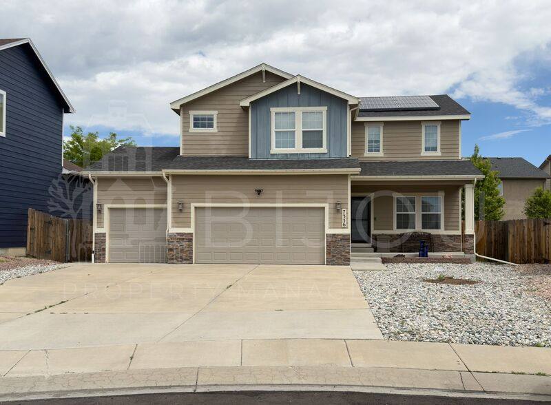 House for rent at 7356 Big Prairie Court, Colorado Springs, CO 80915