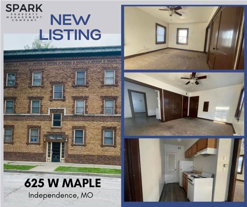 Apartment for rent at 625 W Maple Ave #2C, Independence, MO 64050