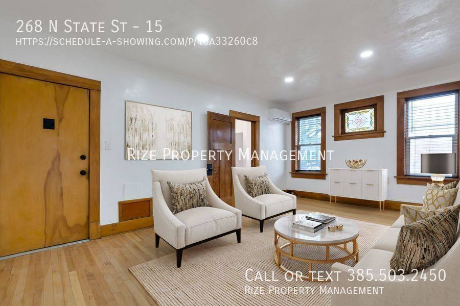 Apartment for rent at 268 N State St #15, Salt Lake City, UT 84103