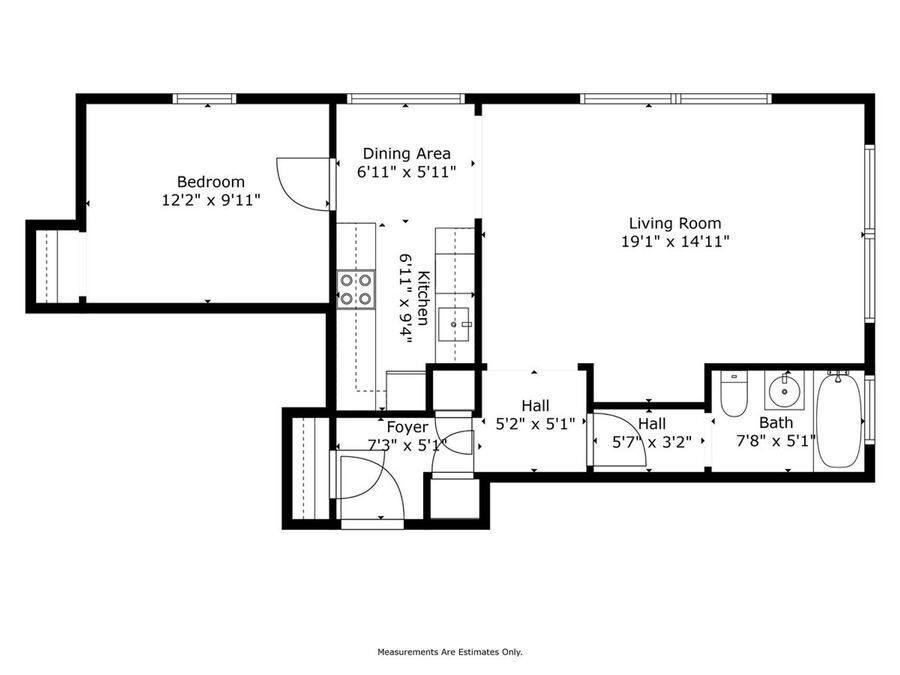 Apartment for rent at 2221 NW Flanders St, Portland, OR 97210