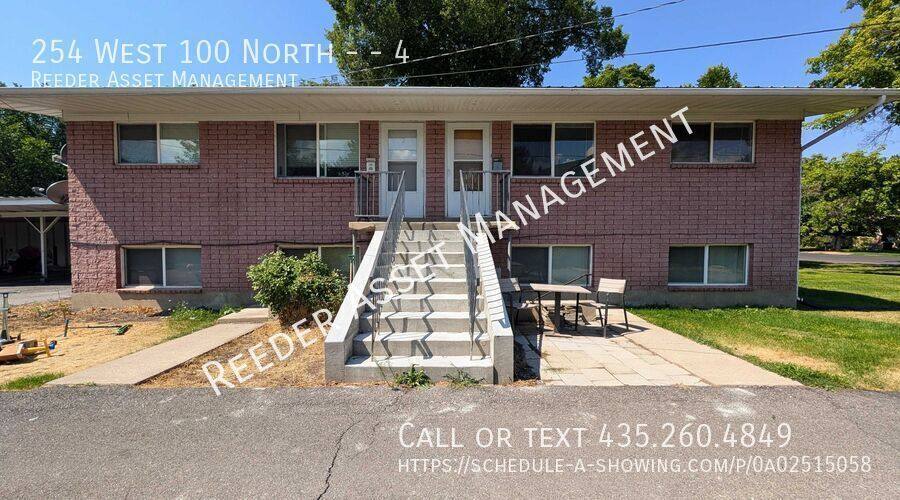 Apartment for rent at 254 W 100 N #4, Logan, UT 84321