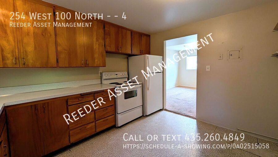 Apartment for rent at 254 W 100 N #4, Logan, UT 84321