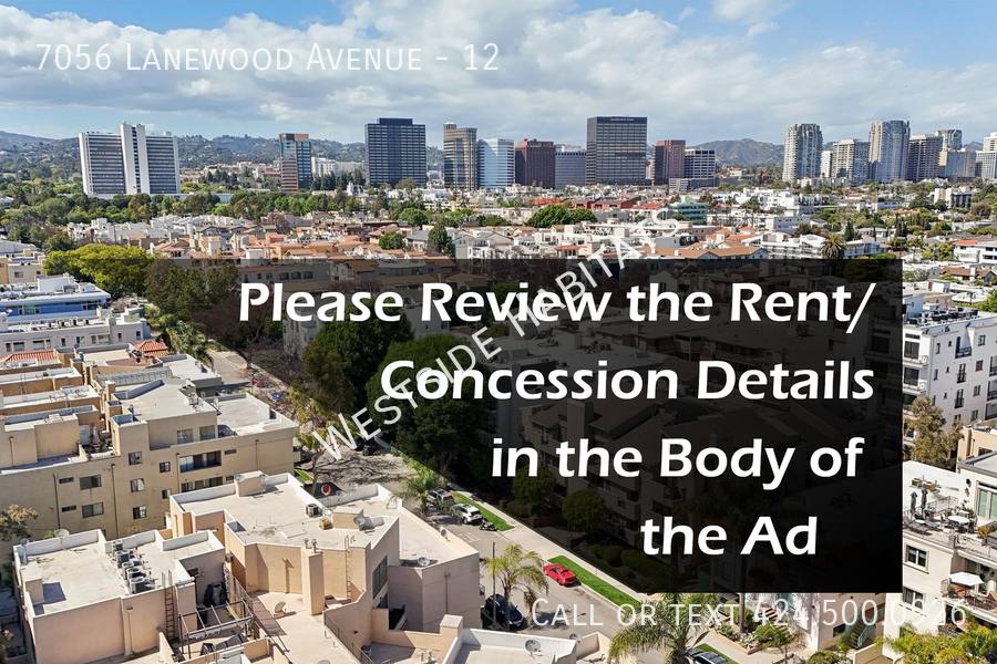 Apartment for rent at 7056 Lanewood Ave #12, Los Angeles, CA 90028