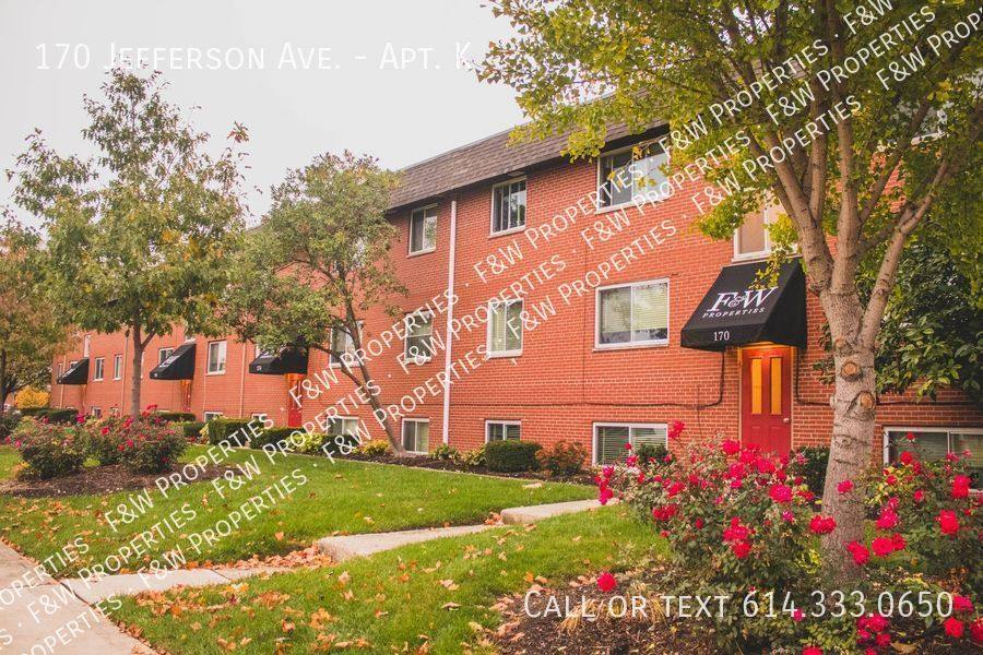 Apartment for rent at 170 Jefferson Ave #K, Columbus, OH 43215