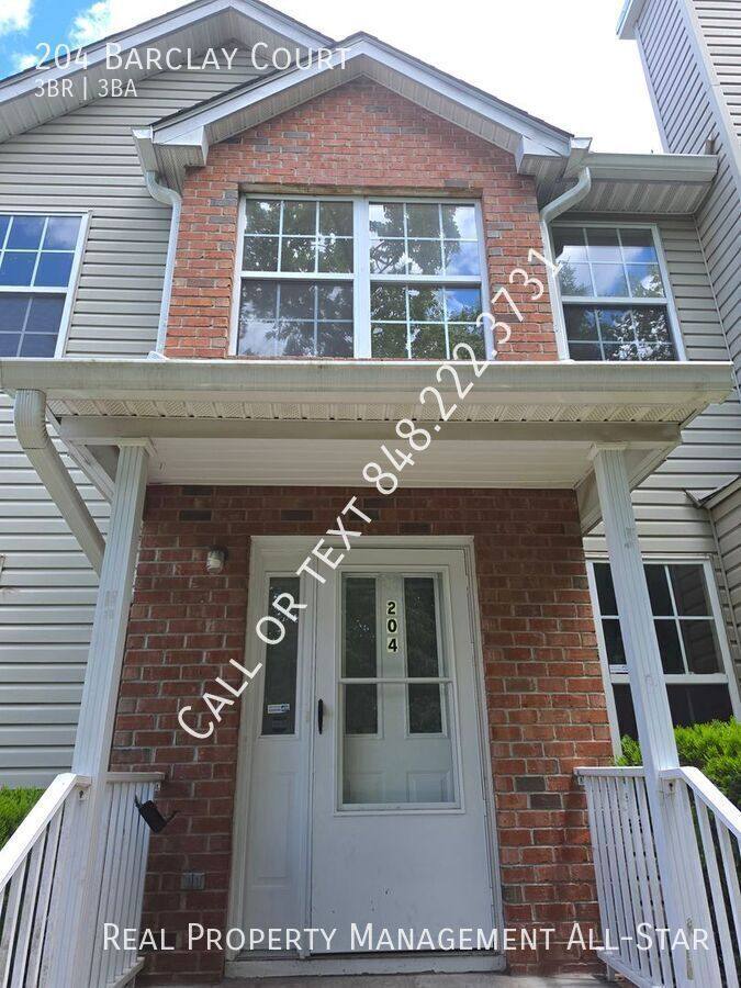 Townhouse for rent at 204 Barclay Court, Piscataway, NJ 08854