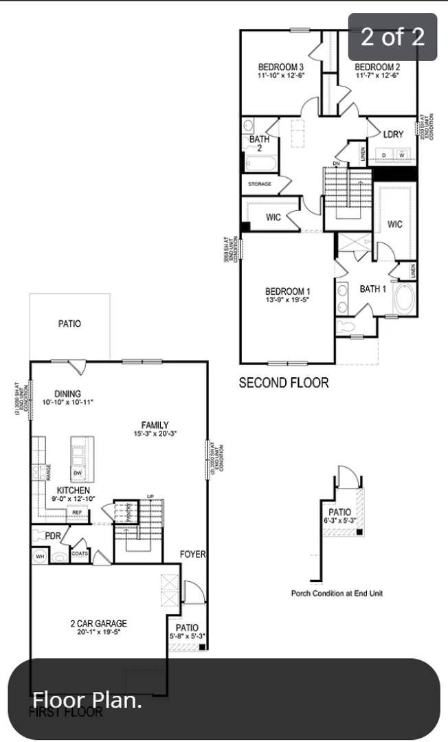 Townhouse for rent at 2473 Bayberry St, Acworth, GA 30101