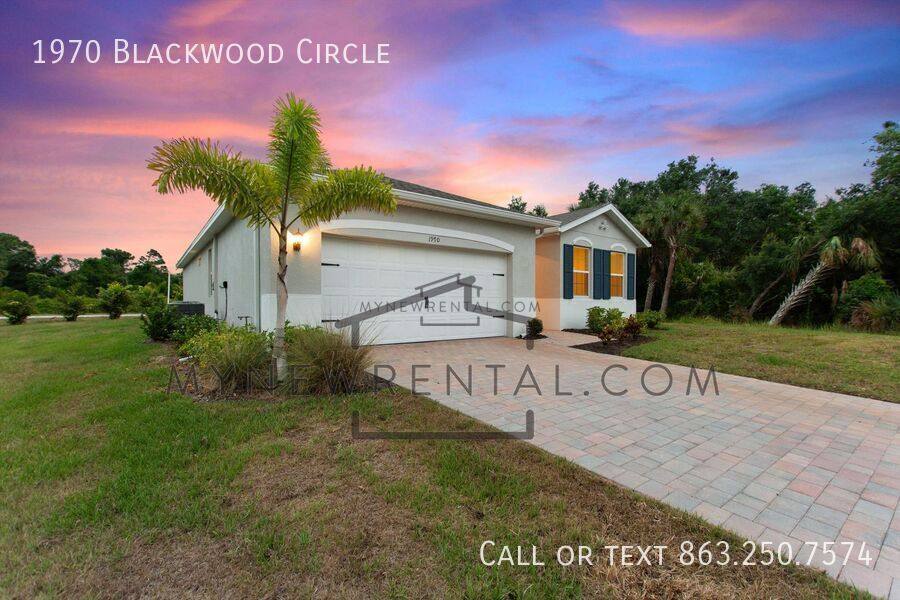 House for rent at 1970 Blackwood Circle, North Port, FL 34288