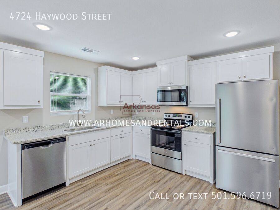 House for rent at 4724 Haywood St, North Little Rock, AR 72117