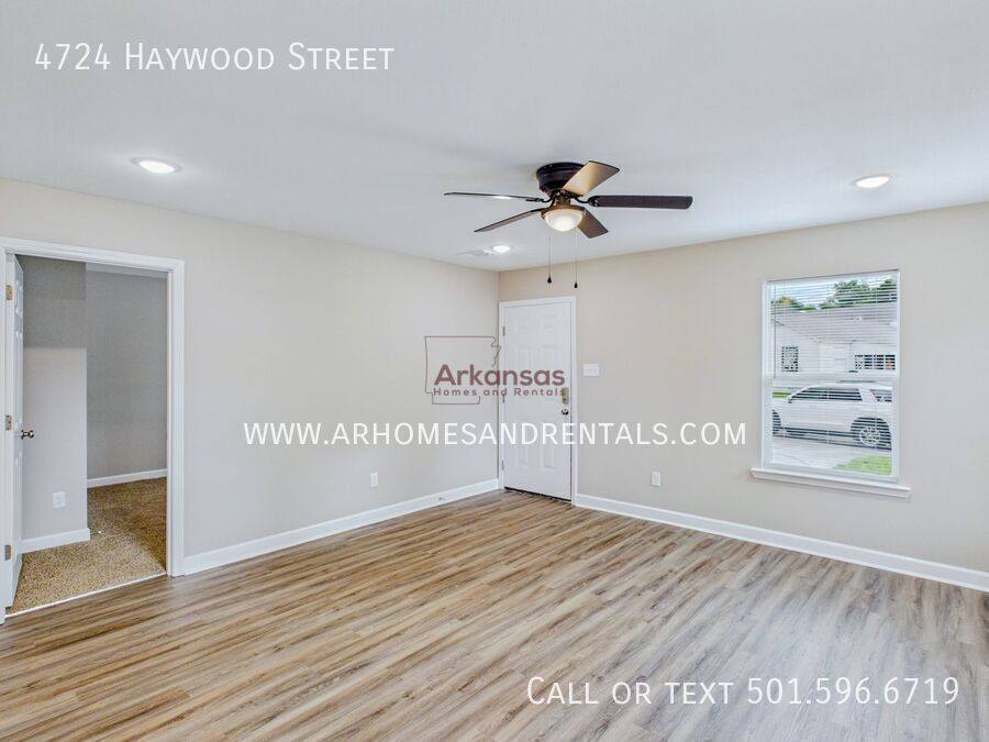 House for rent at 4724 Haywood St, North Little Rock, AR 72117