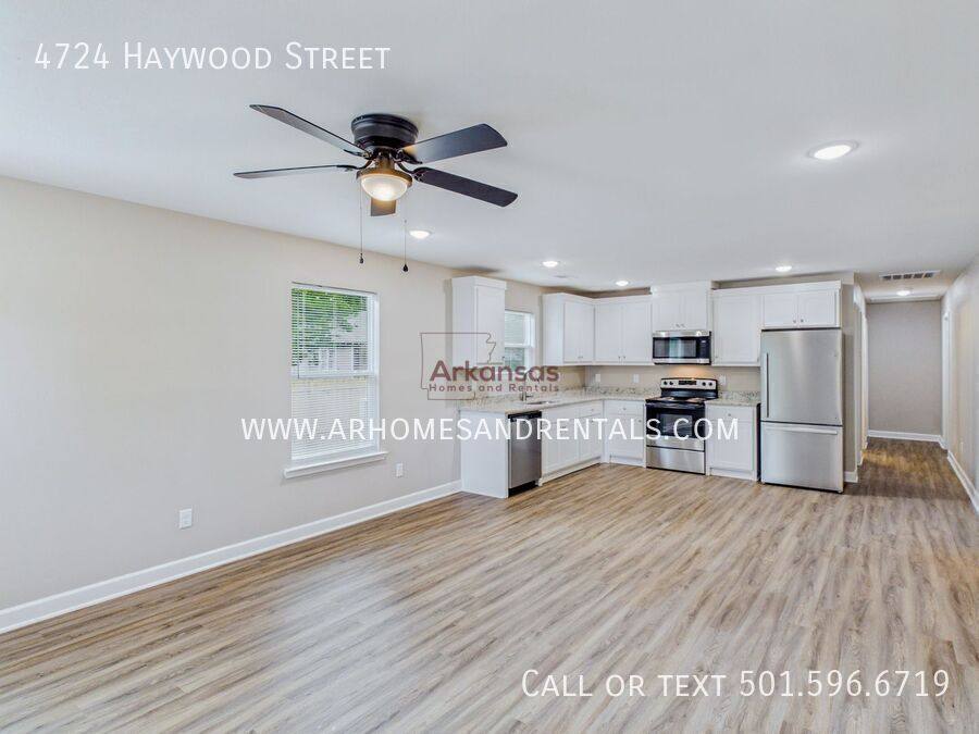 House for rent at 4724 Haywood St, North Little Rock, AR 72117