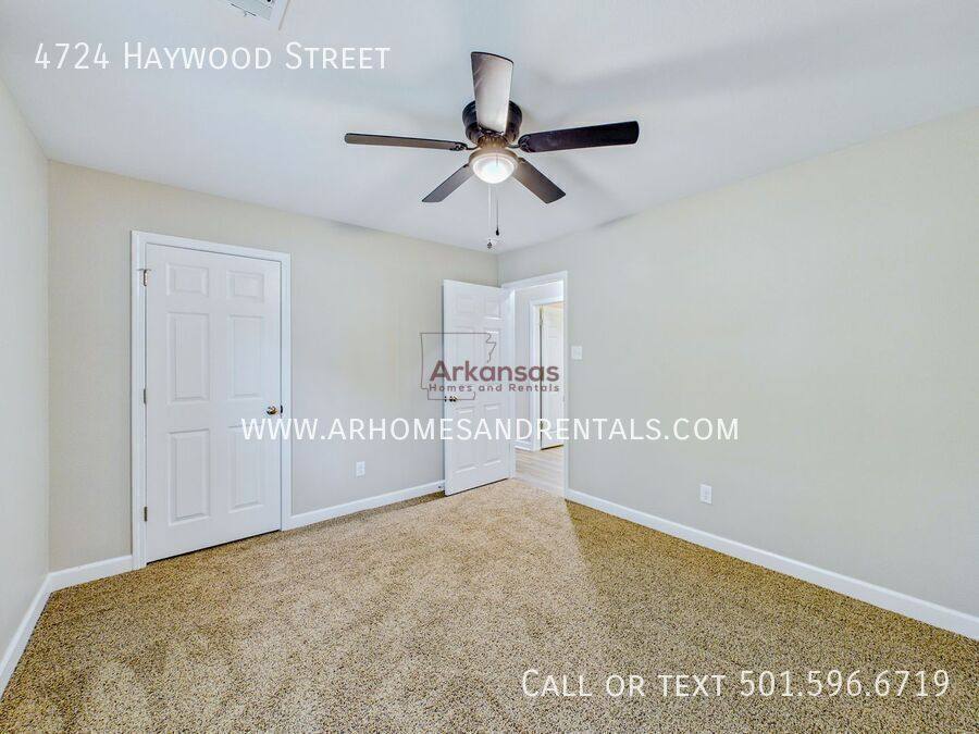 House for rent at 4724 Haywood St, North Little Rock, AR 72117