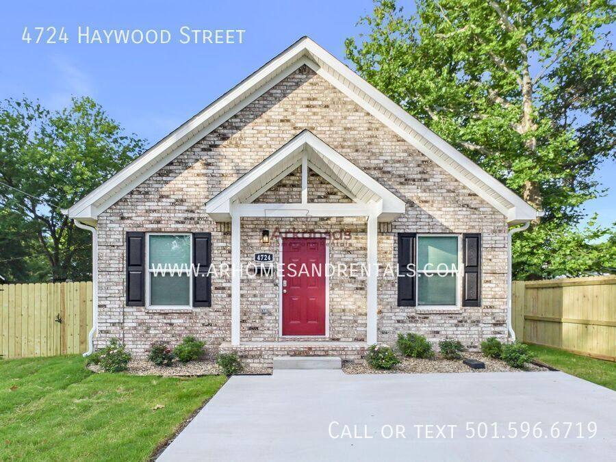 House for rent at 4724 Haywood St, North Little Rock, AR 72117