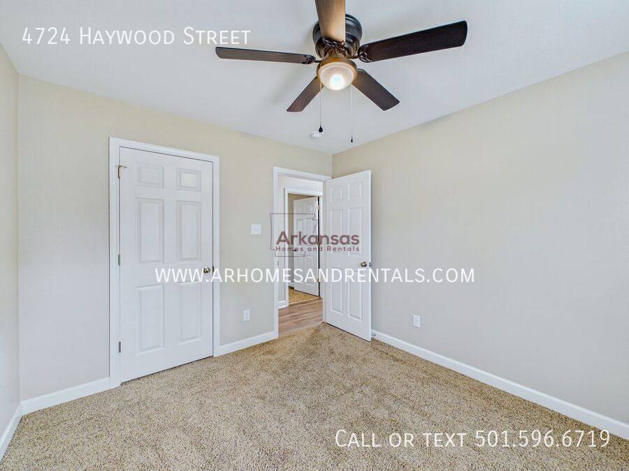 House for rent at 4724 Haywood St, North Little Rock, AR 72117