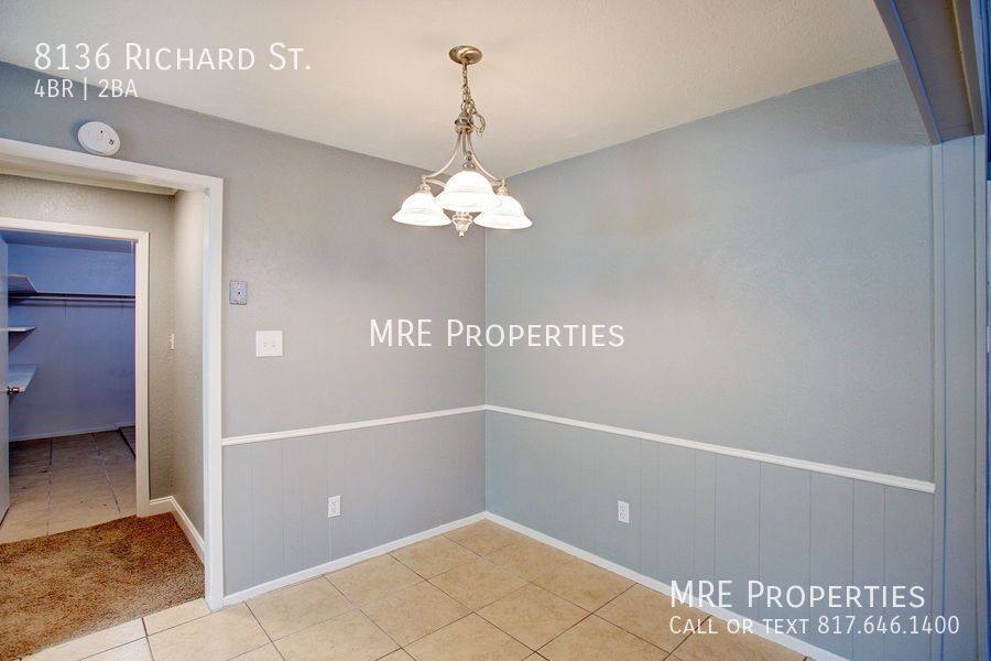 House for rent at 8136 Richard St, Fort Worth, TX 76108