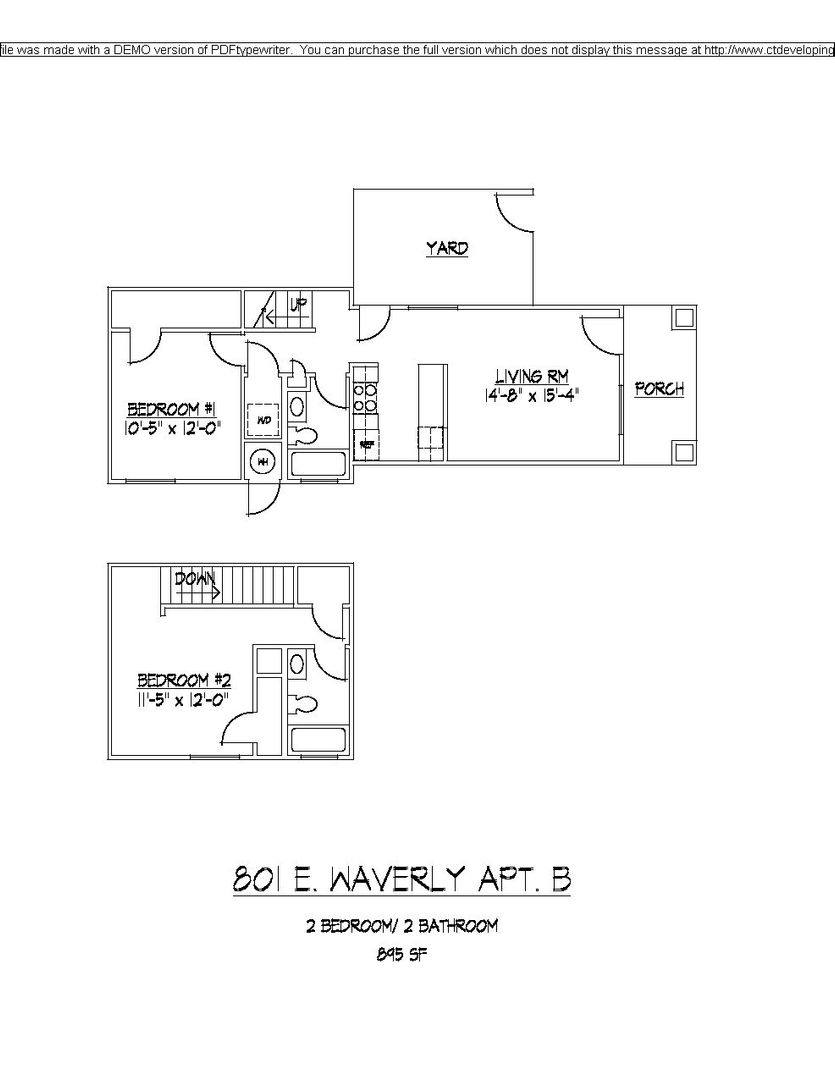 Apartment for rent at 801-815 E Waverly St, Tucson, AZ 85719