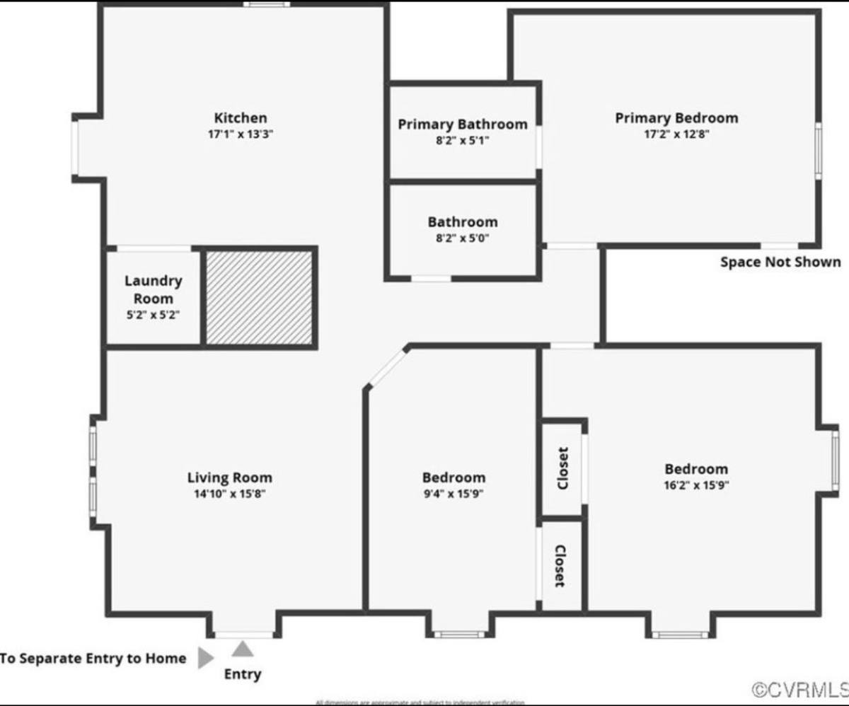 Apartment for rent at 407 E Second St, Farmville, VA 23901