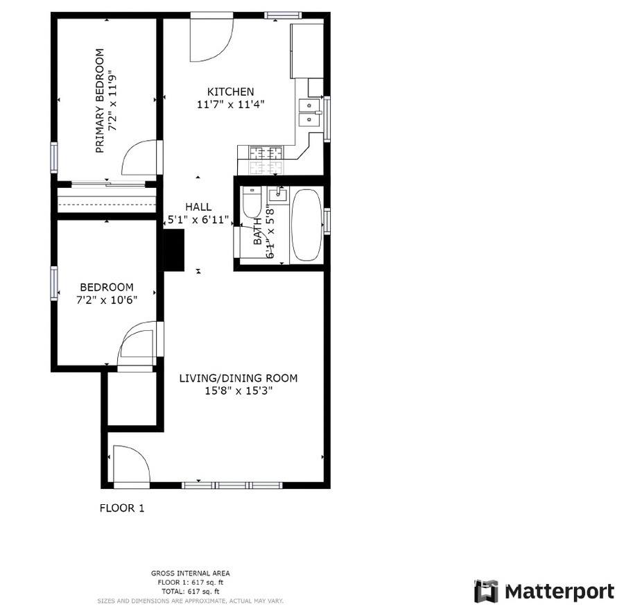 Apartment for rent at 2733 N Wayne Ave #1, Chicago, IL 60614
