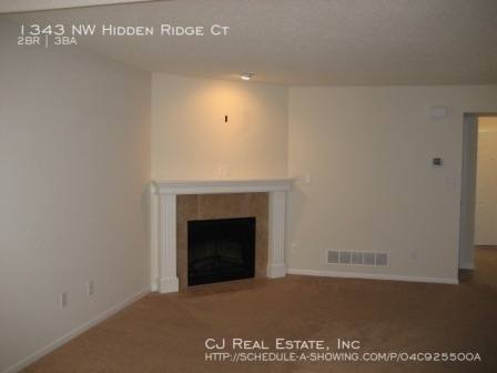 Townhouse for rent at 1343 NW Hidden Ridge Court, Blue Springs, MO 64015