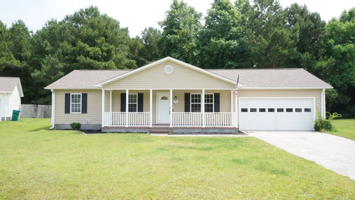 House for rent at 116 Howell Dr, Jacksonville, NC 28540