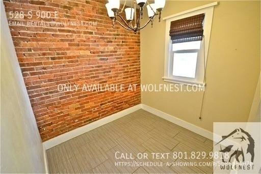 House for rent at 528 S 900 E, Salt Lake City, UT 84102