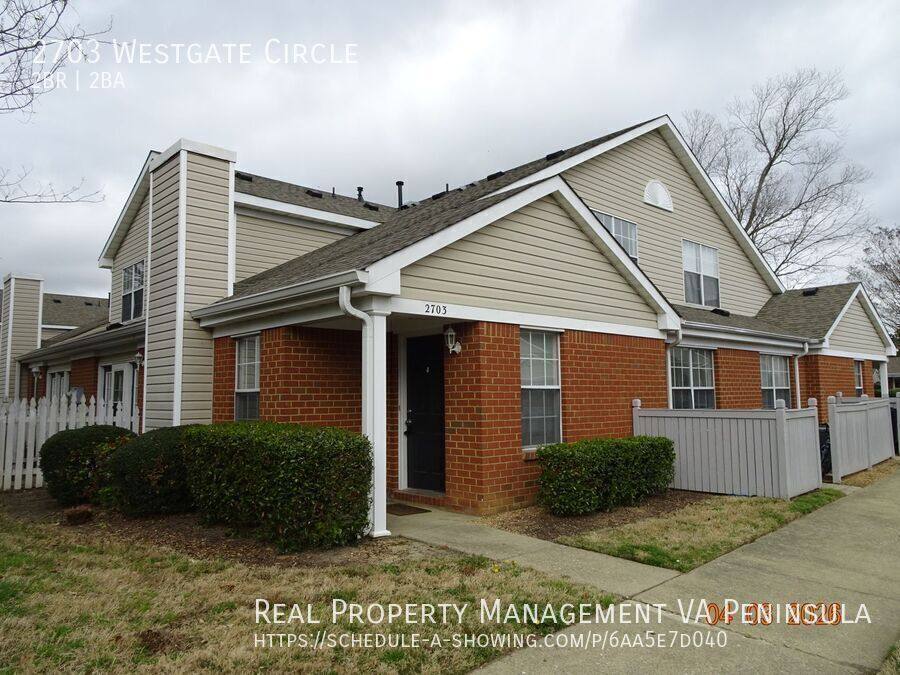 Townhouse for rent at 2703 Westgate Circle, Williamsburg, VA 23185