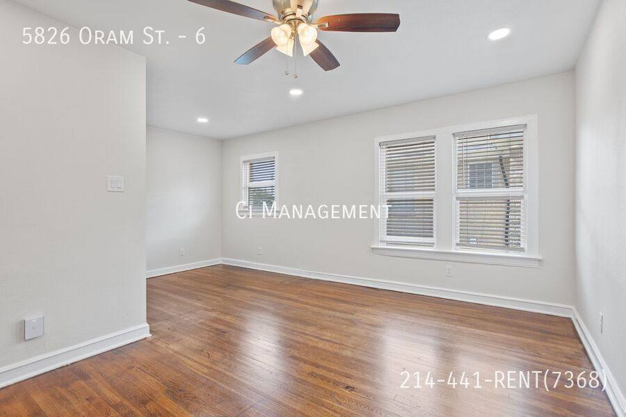 Apartment for rent at 5826 Oram St #6, Dallas, TX 75206