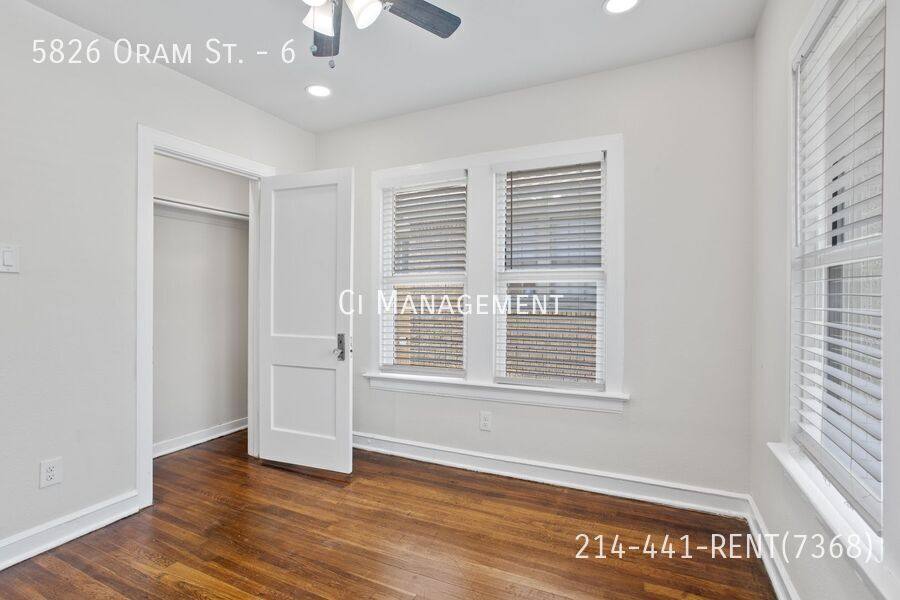 Apartment for rent at 5826 Oram St #6, Dallas, TX 75206