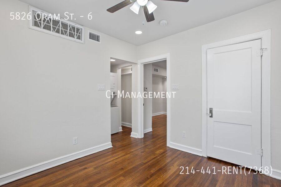 Apartment for rent at 5826 Oram St #6, Dallas, TX 75206