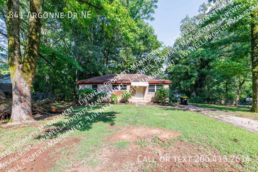 House for rent at 341 Argonne Dr NE, Birmingham, AL 35215