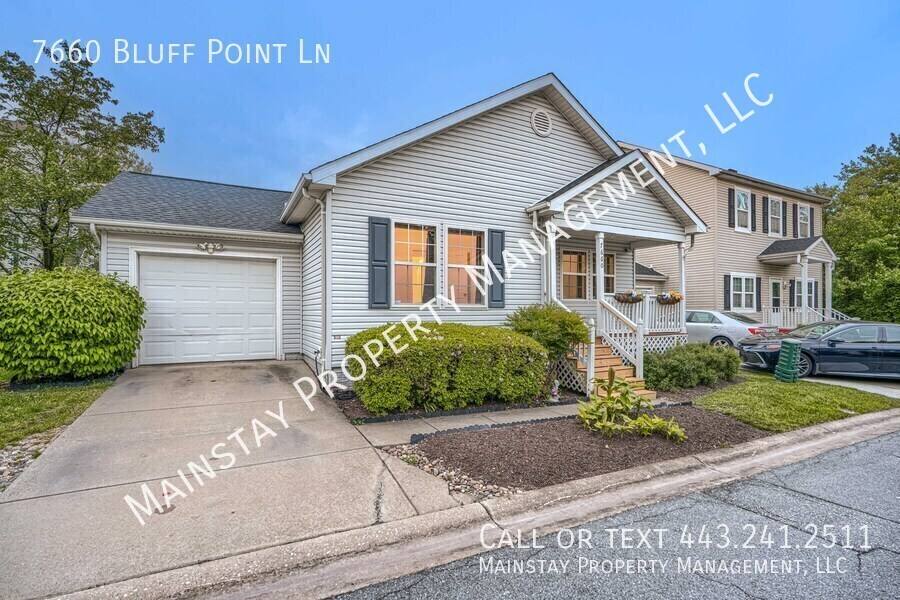 House for rent at 7660 Bluff Point Lane, Elkridge, MD 21075
