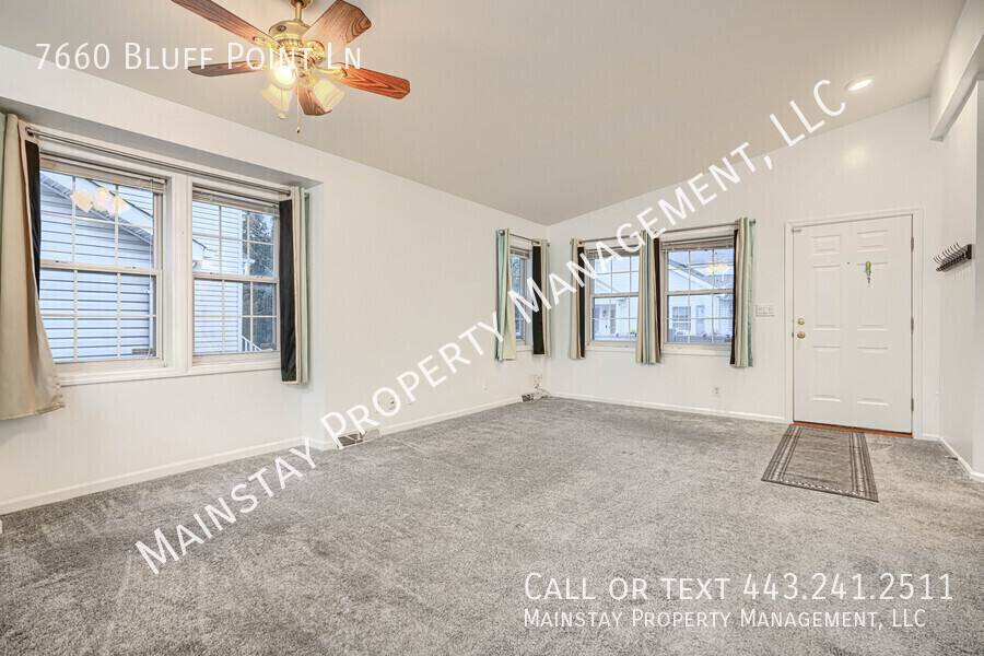 House for rent at 7660 Bluff Point Lane, Elkridge, MD 21075