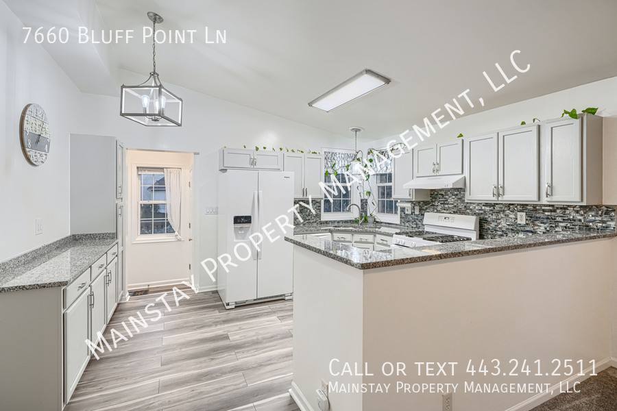 House for rent at 7660 Bluff Point Lane, Elkridge, MD 21075