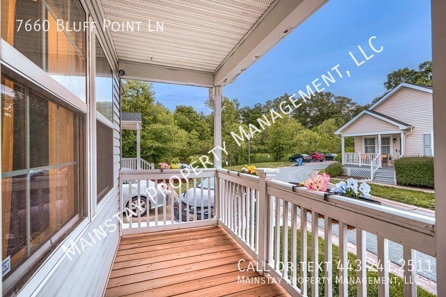 House for rent at 7660 Bluff Point Lane, Elkridge, MD 21075