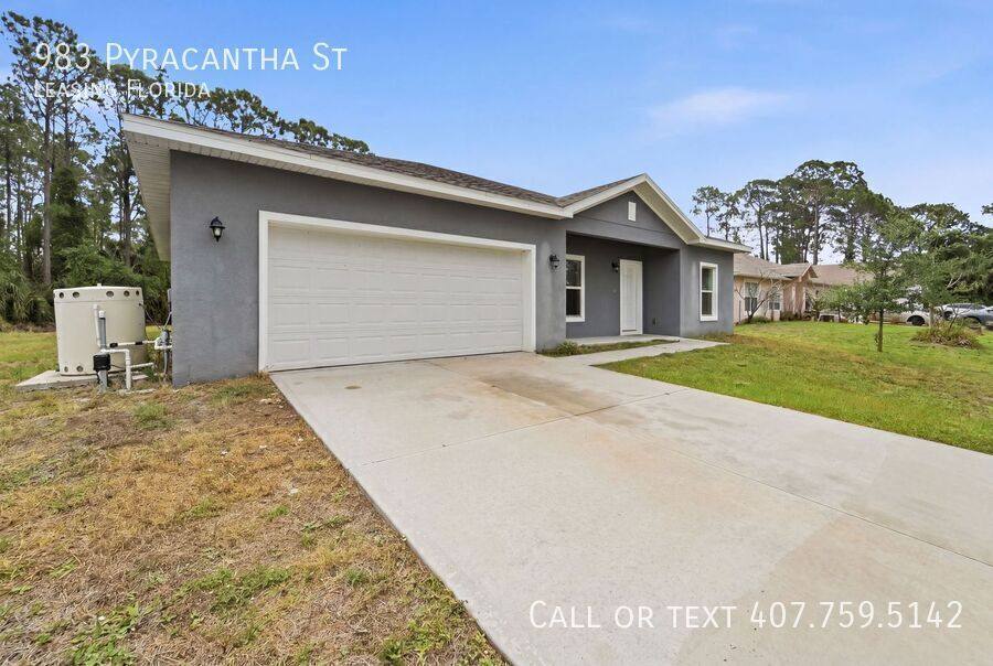 House for rent at 983 Pyracantha St, Palm Bay, FL 32907
