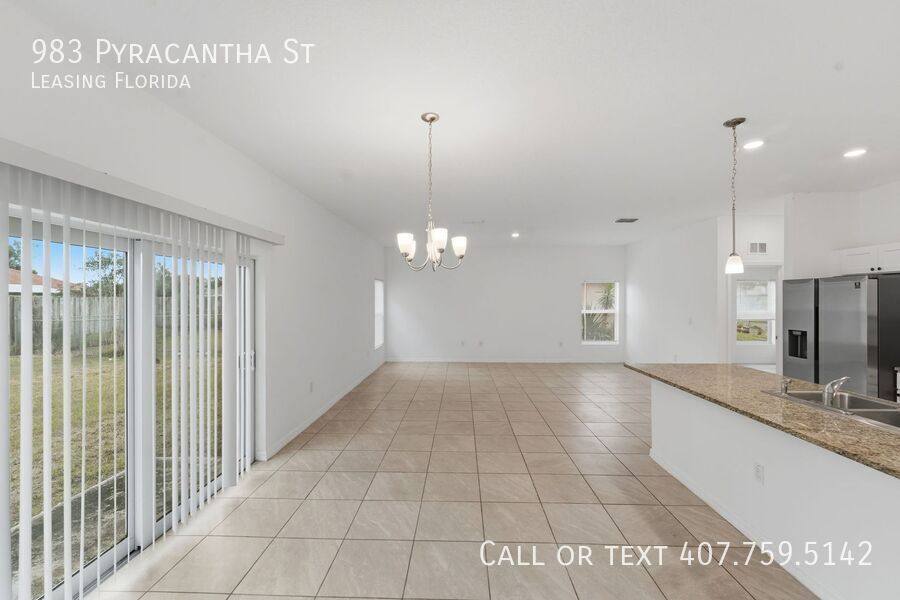 House for rent at 983 Pyracantha St, Palm Bay, FL 32907