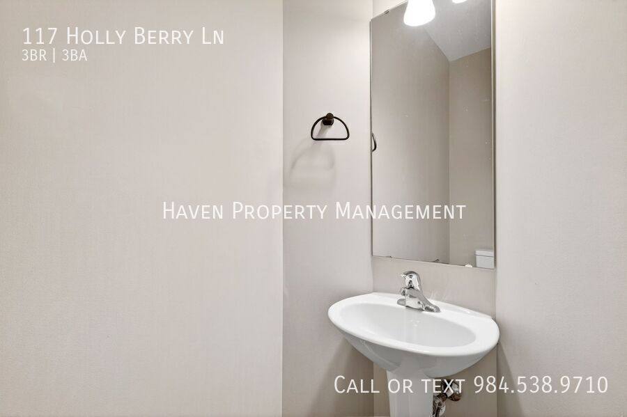 Townhouse for rent at 117 Holly Berry Lane, Durham, NC 27703
