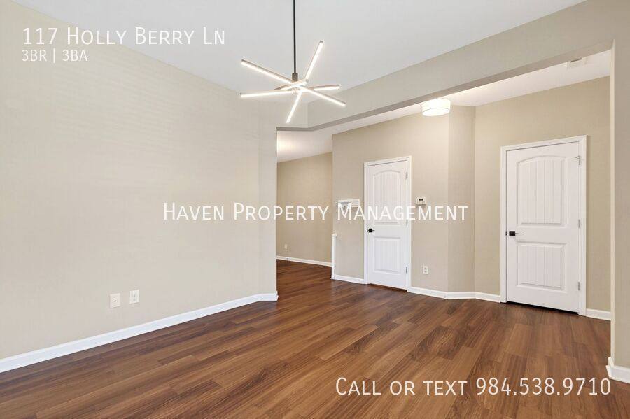 Townhouse for rent at 117 Holly Berry Lane, Durham, NC 27703
