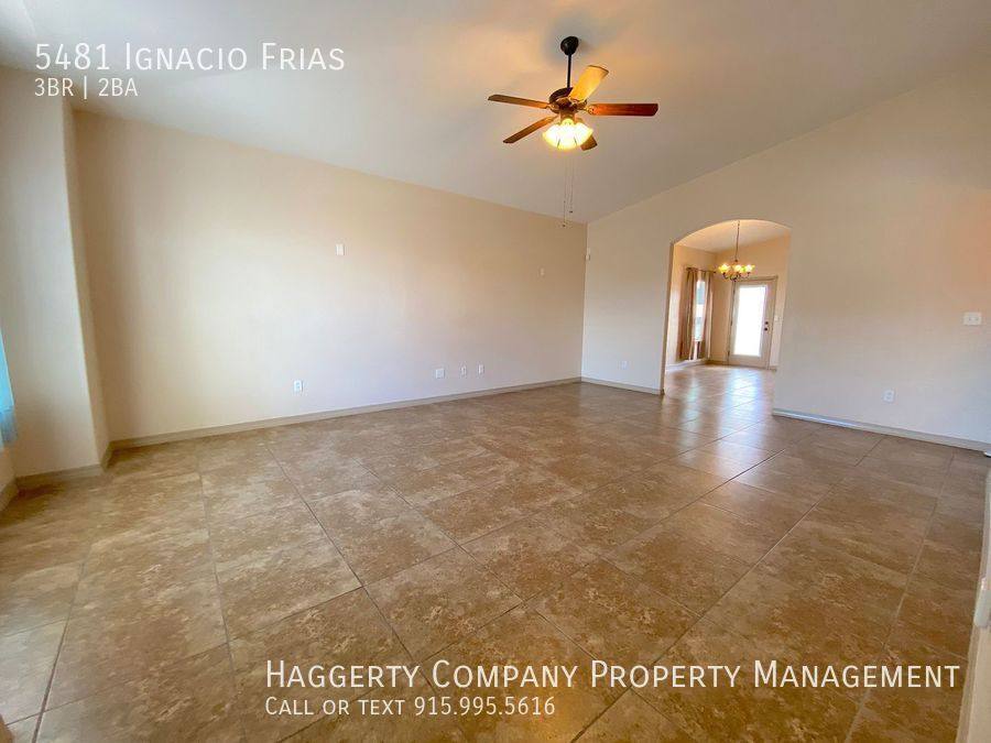 House for rent at 5481 Ignacio Frias, El Paso, TX 79934