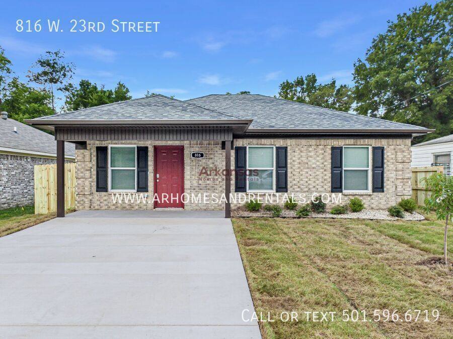 House for rent at 816 W 23rd St, North Little Rock, AR 72114