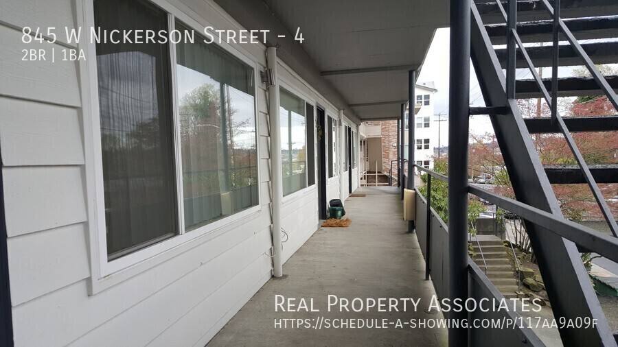 Apartment for rent at 845 W Nickerson St #4, Seattle, WA 98119