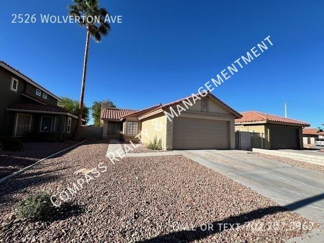House for rent at 2526 Wolverton Ave, Henderson, NV 89074