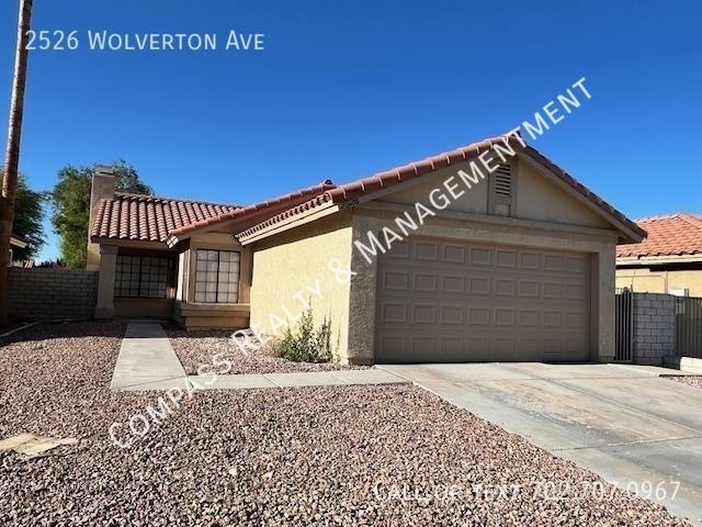 House for rent at 2526 Wolverton Ave, Henderson, NV 89074