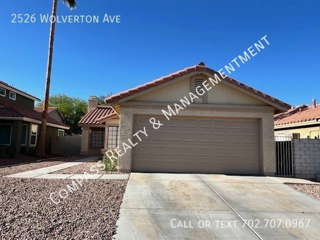 House for rent at 2526 Wolverton Ave, Henderson, NV 89074