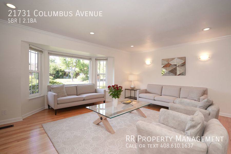 House for rent at 21731 Columbus Ave, Cupertino, CA 95014