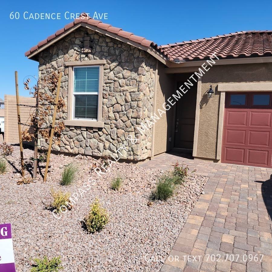 House for rent at 60 Cadence Crest Ave, Henderson, NV 89011