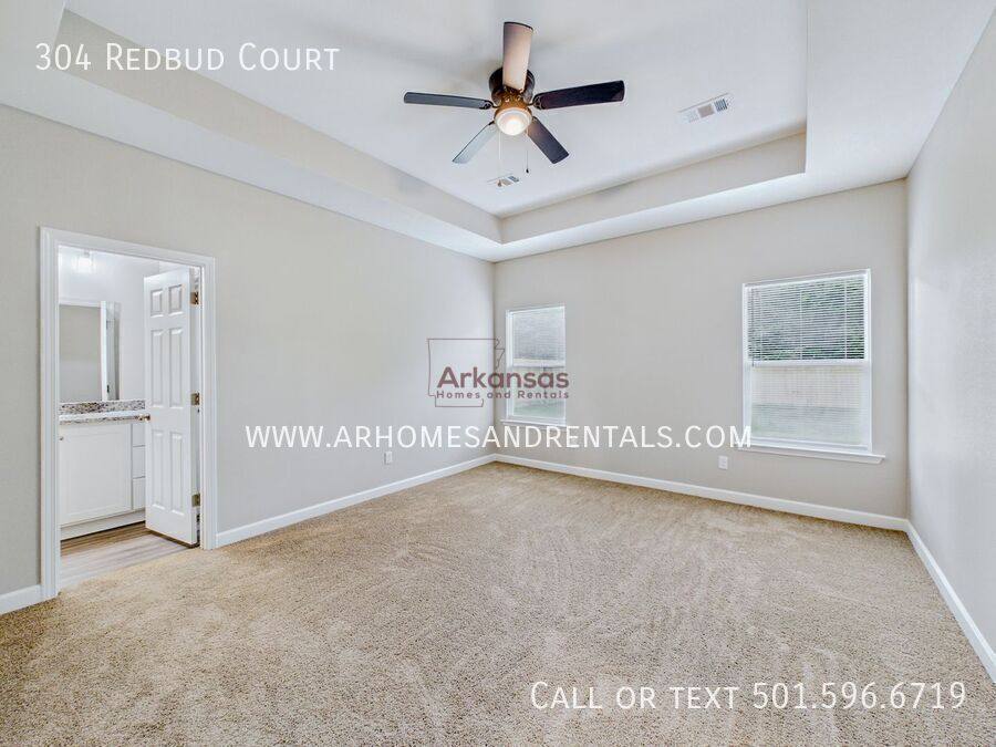 House for rent at 304 Redbud Court, Jacksonville, AR 72076