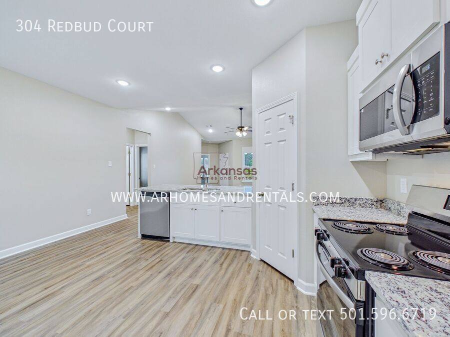 House for rent at 304 Redbud Court, Jacksonville, AR 72076