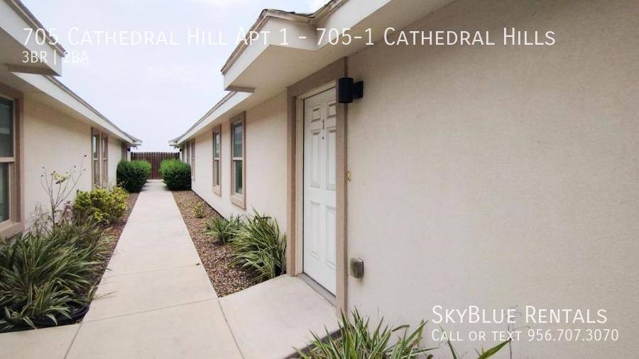 Apartment for rent at 705 Cathedral Hill #1, Edinburg, TX 78541