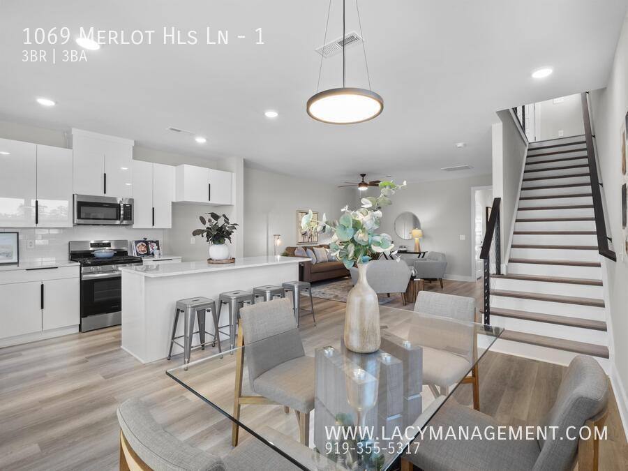 Townhouse for rent at 1069 Merlot Hills Lane #1, Durham, NC 27704